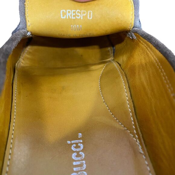 Bacco Bucci Brown Leather Driving Loafers Crespo Moccasins Shoe Mens Sz 10 M - Picture 13 of 14